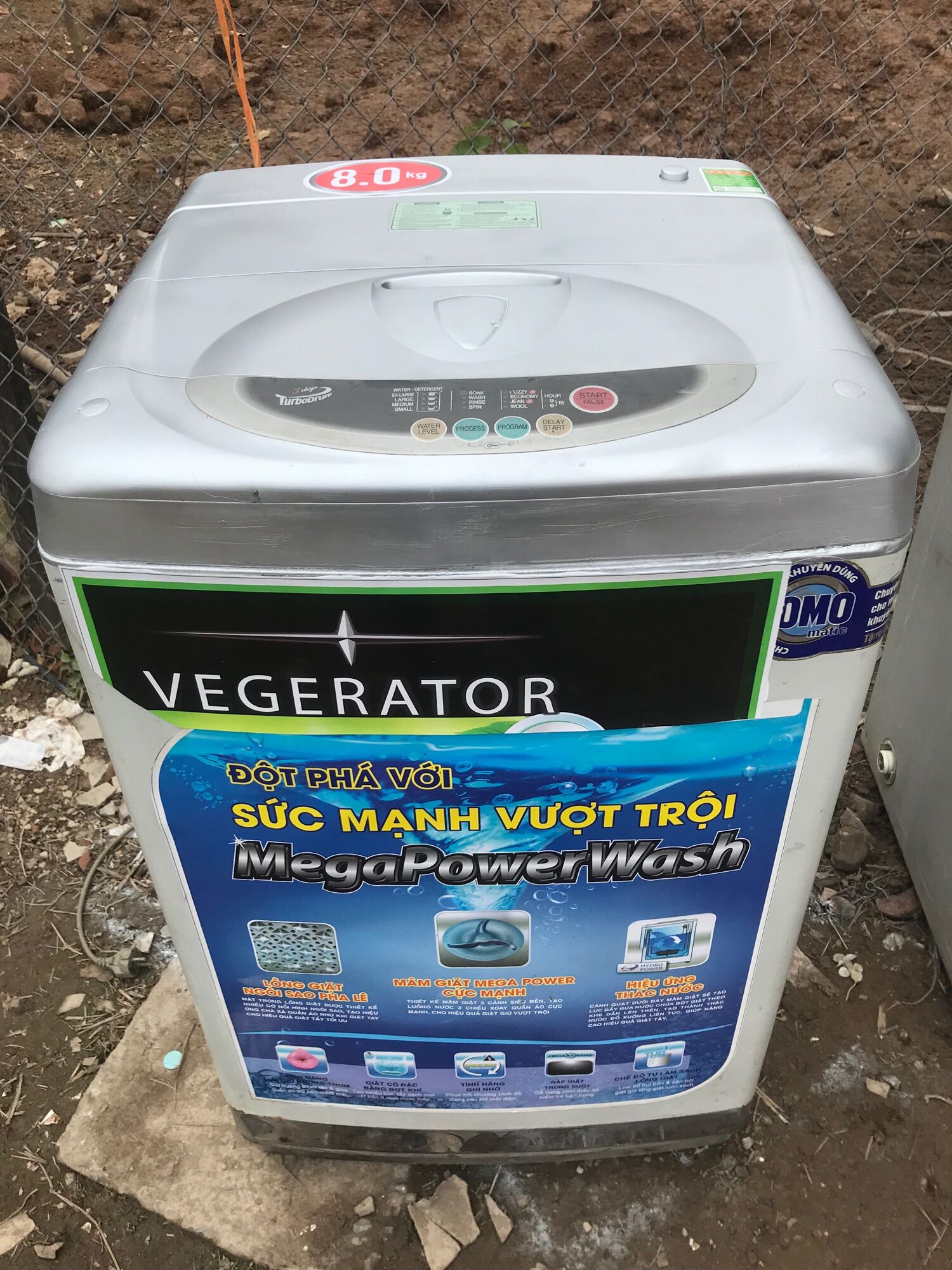 Máy giặt lg8 kg cũ tốt