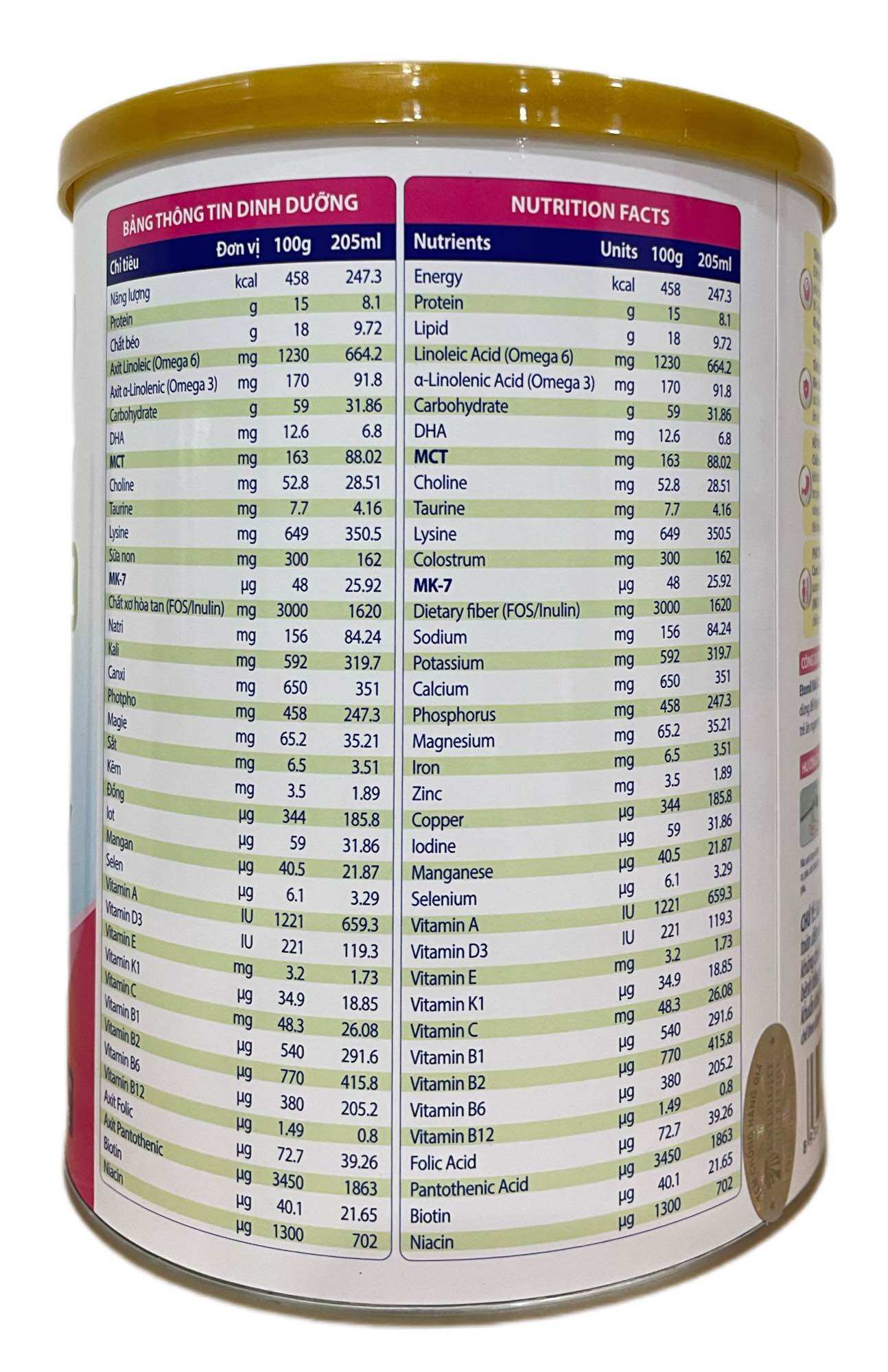 [QUÀ TẶNG KHI MUA 2 LON] SỮA BỘT ETOMIL KID AZ CHO BÉ 1-10 TUỔI LON 900G