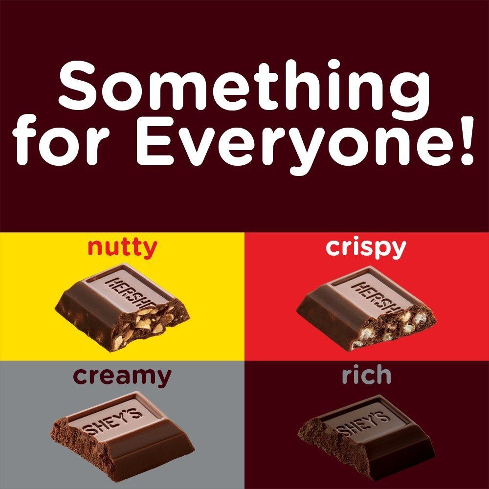 Kẹo Socola Mỹ hershey miniatures 1kg