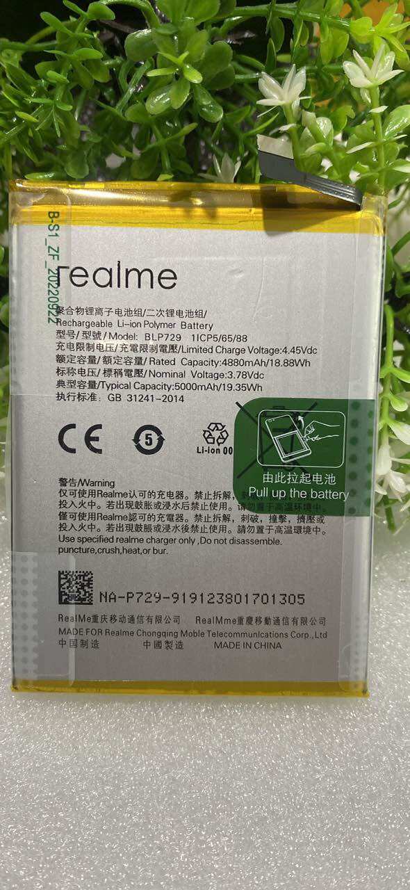 130.000 đ yêu thích pin oppo blp729 thay pin cho điện thoại oppo realme c3/c3i/5/5i/c11 2021/c20/c21y hàng chuẩn giá tốt