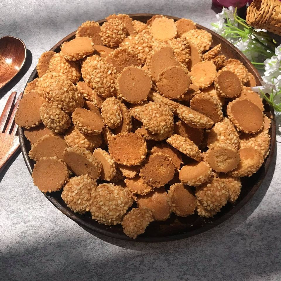 500g bánh nhện mè thơm béo
