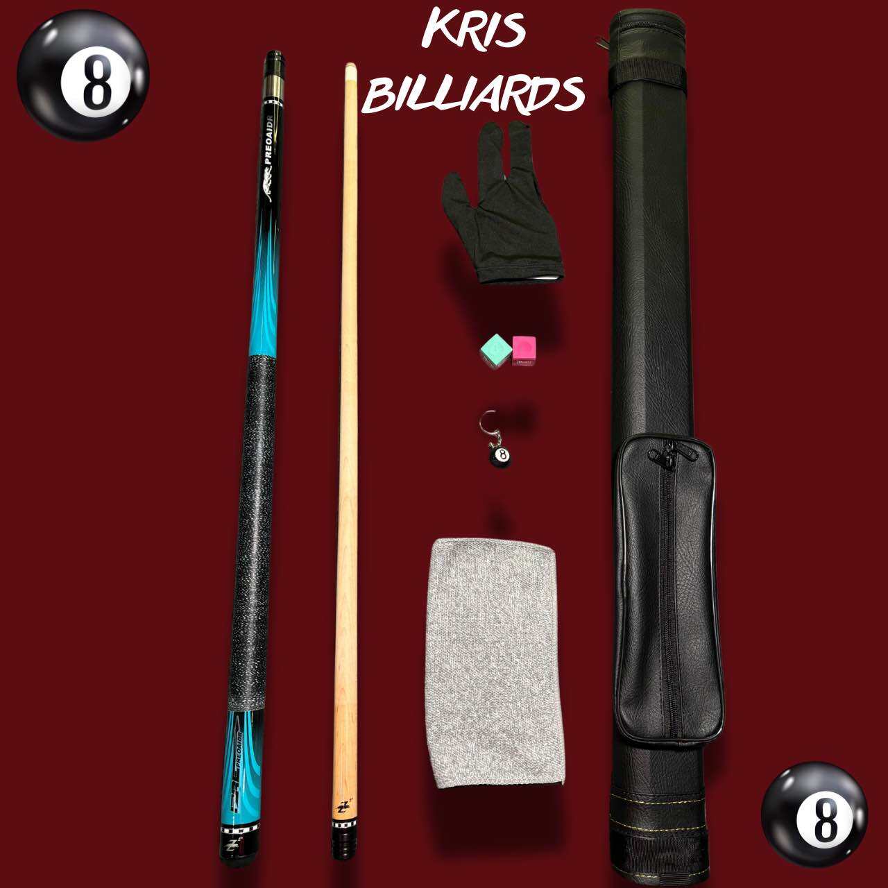 Cơ Bida Lỗ Pool Preoaidr Jaguar X3 Billiards tặng full combo pkien hãng