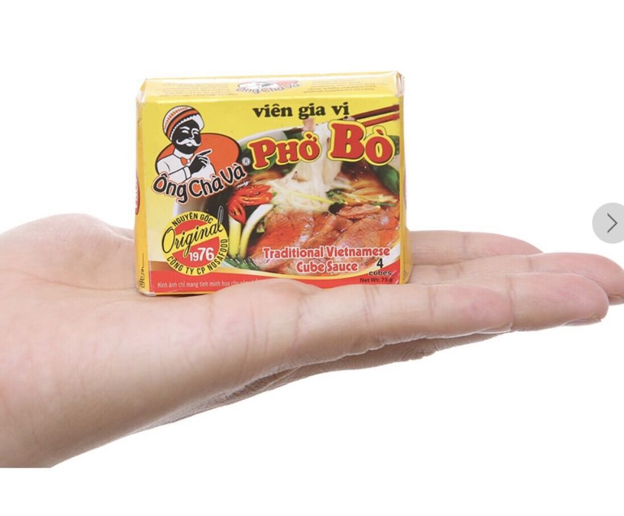 Gia vị phở viên Nosa ( lốc 12 viên )