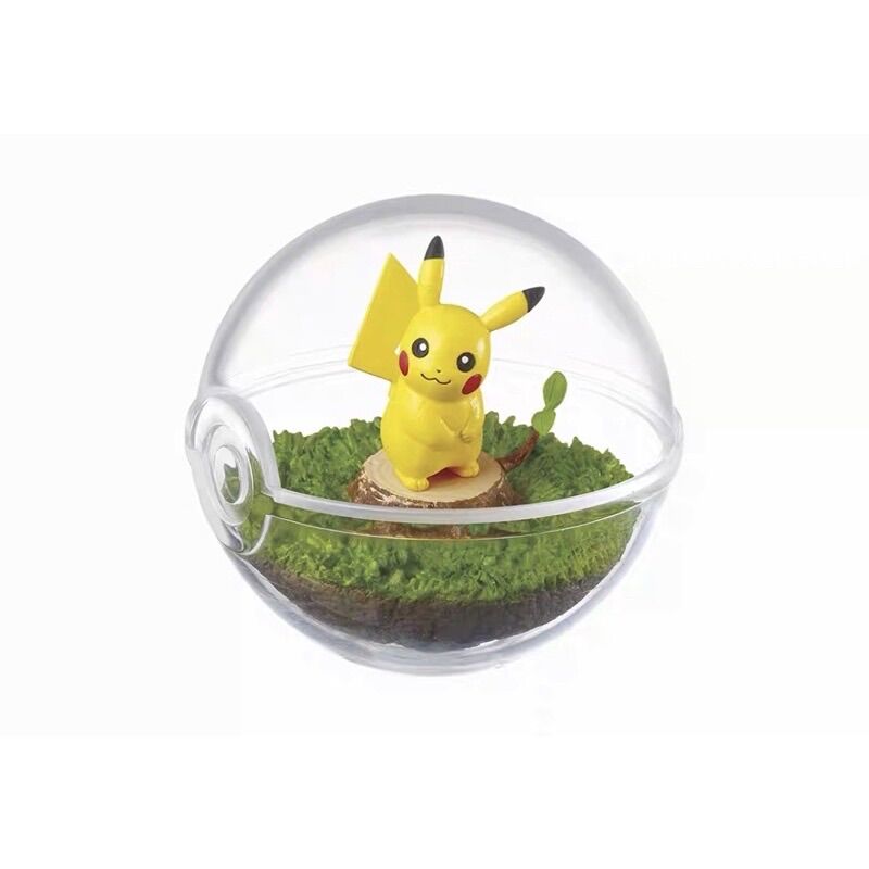 Mô hình pokemon quả cầu trong suốt trang trí
