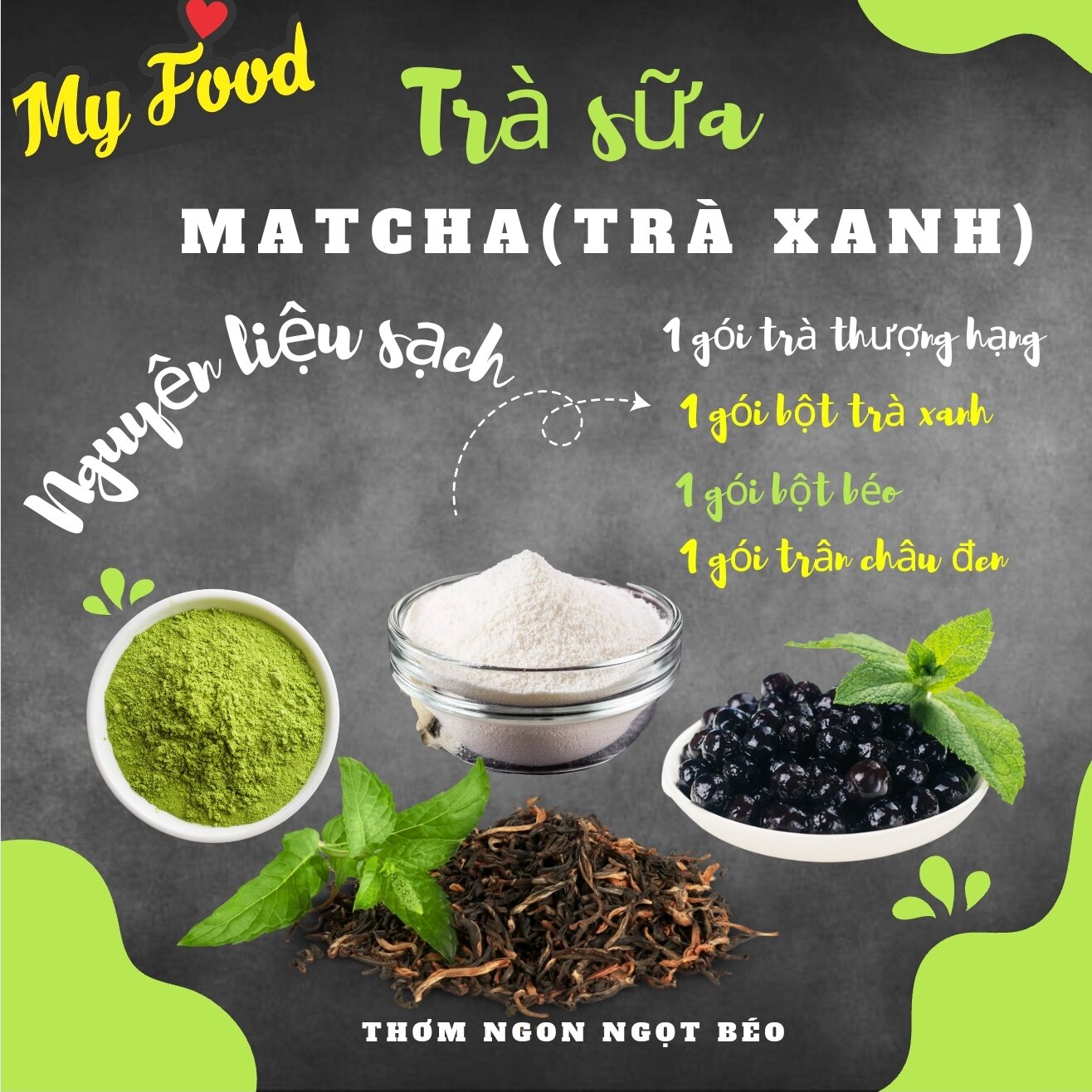 trà sữa matcha trà xanh