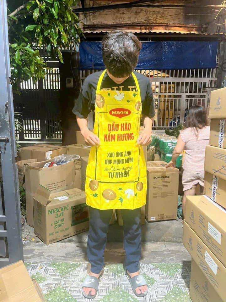 Tạp dề hàng quà tặng