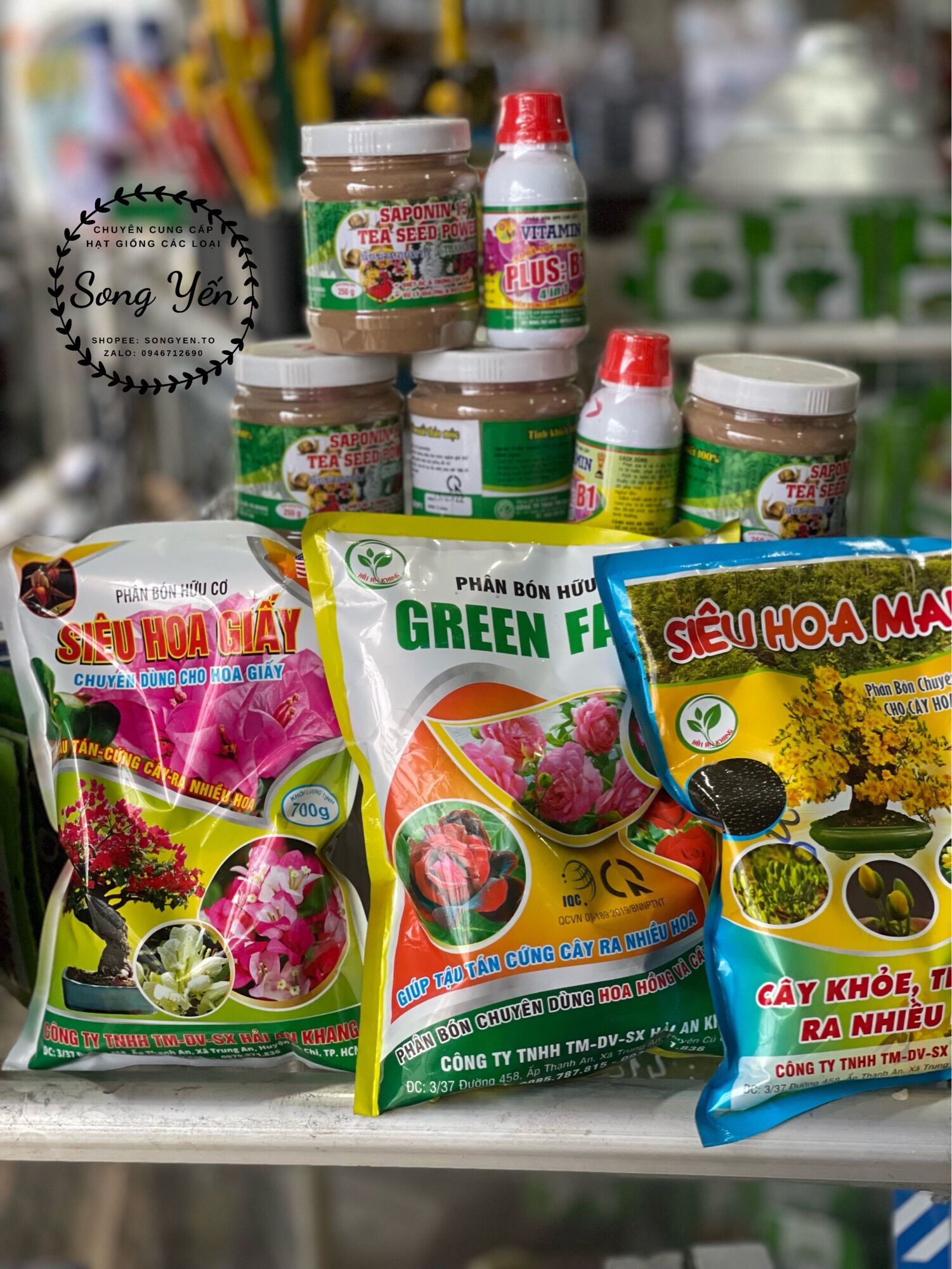 Phân Bón Siêu Hoa Giấy 700g