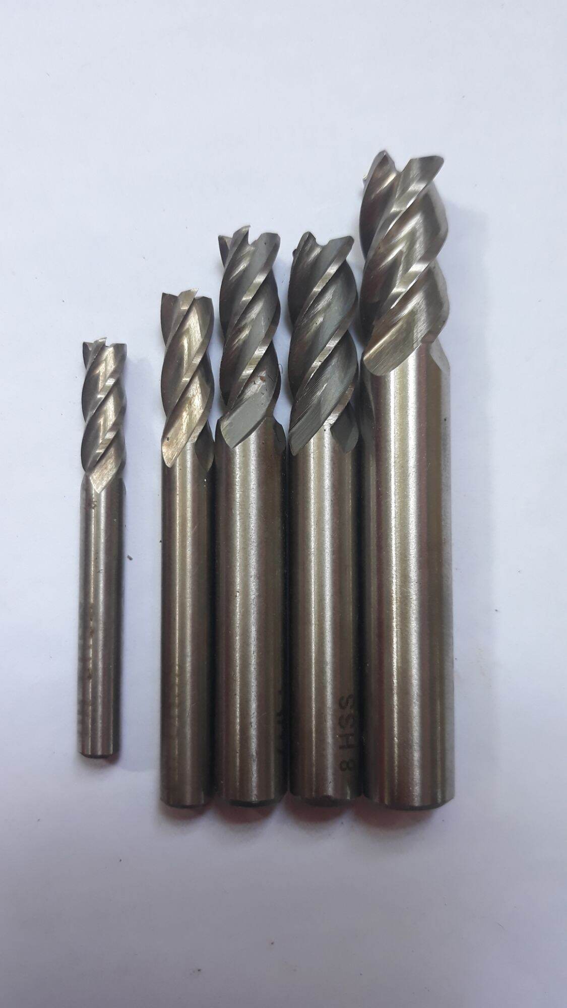 [HCM] Mũi phay ngón, mũi phay thẳng sắt, inox