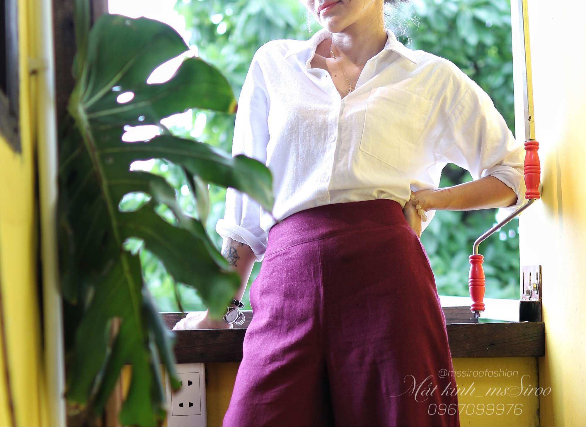 SOMI BASIC Trơn Chất linen _ĐÃ XỬ LÝ ĐỘ RÚT (45-75kg)
