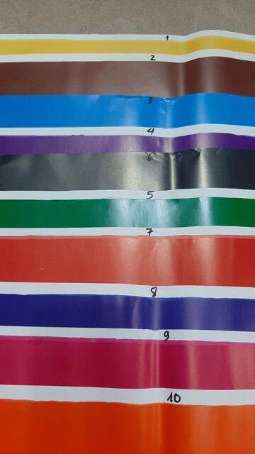 Giấy sơn màu, giấy bóng màu khổ A2 (set 10 tờ)