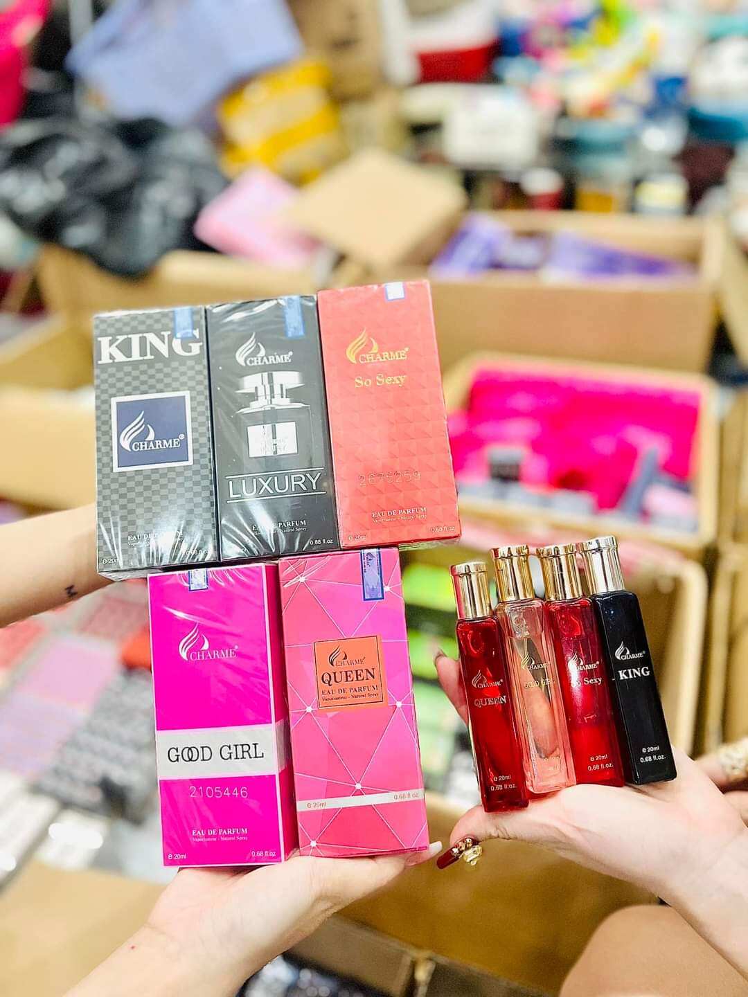 Nước hoa 20ml charme cho nam và nữ thơm rất lâu