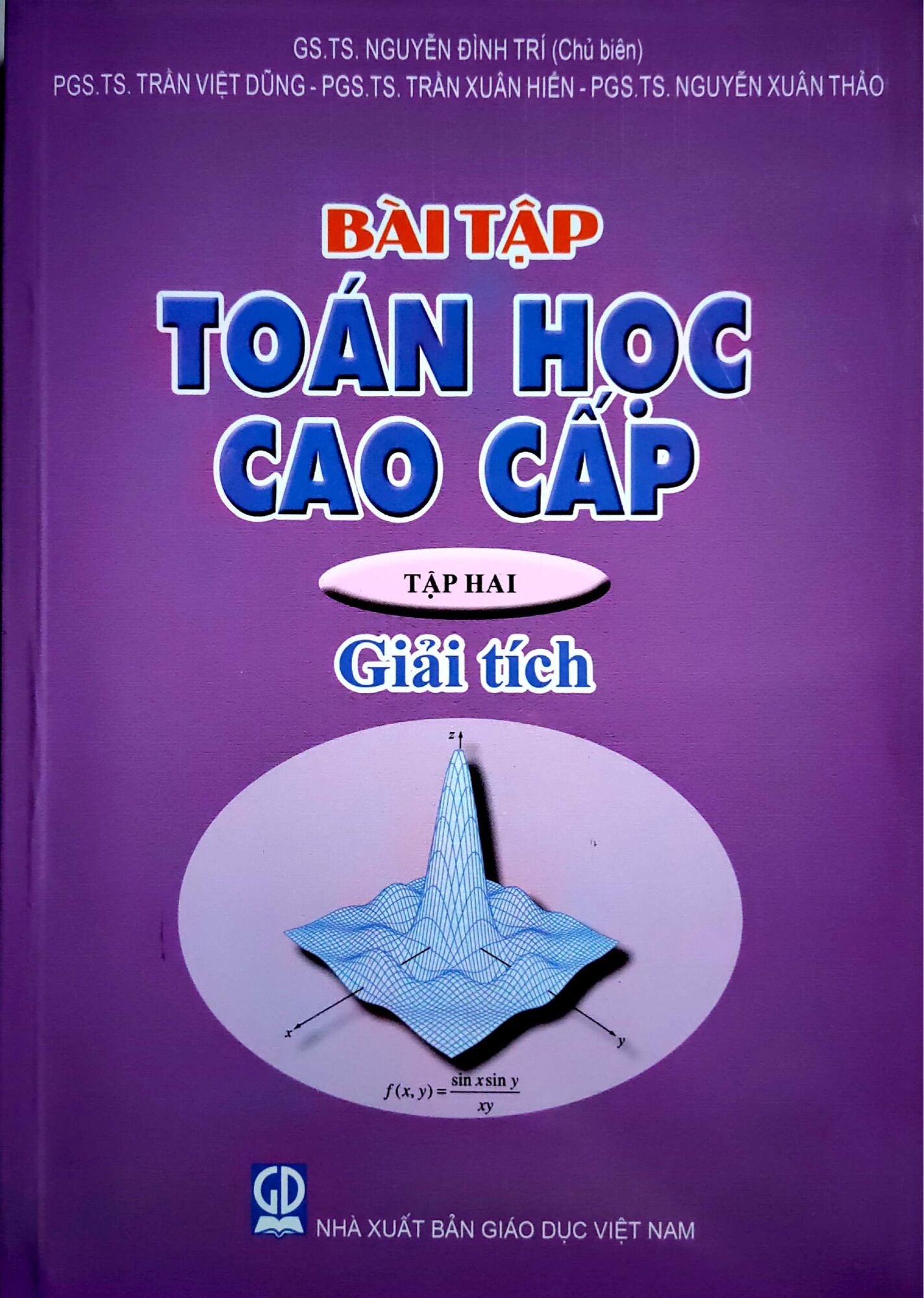 toán học cao cấp tập 1 (khổ to)
