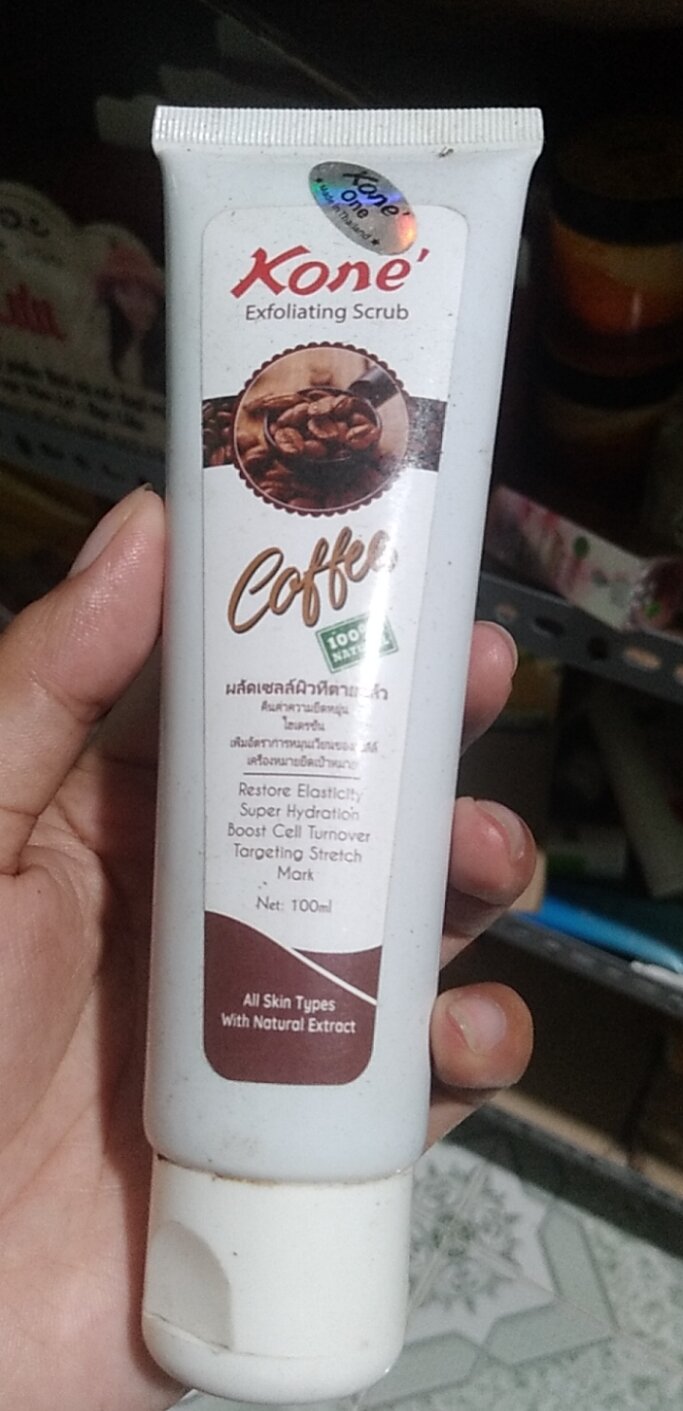 tẩy tế bào chết kone cafê