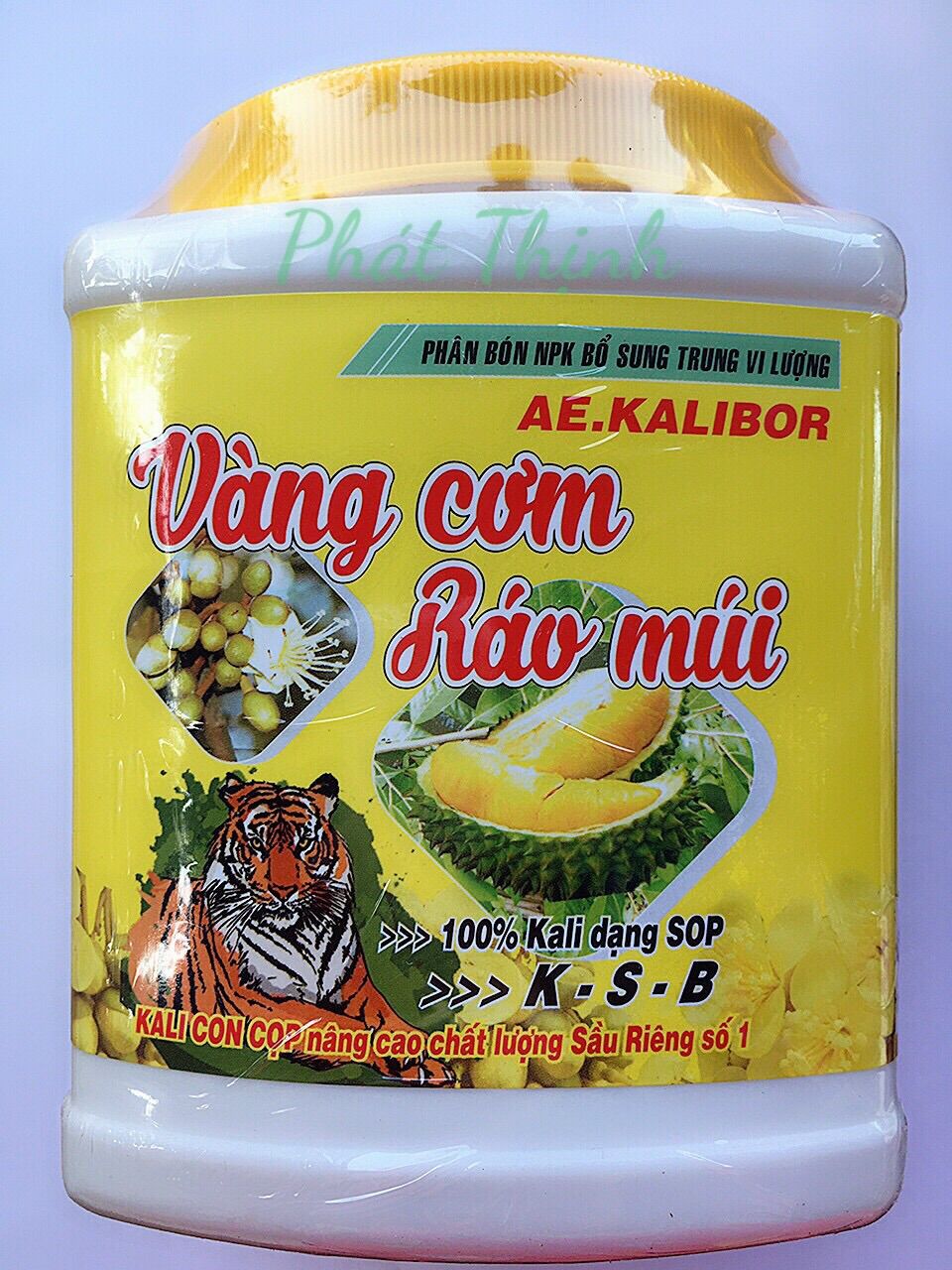 Phân Bón Lá Chuyên Sầu Riêng Giúp Tăng Đậu Trái, Dai Cuống, Chống Rụng Trái Non, Không Ra Đọt Non Khi Đậu Trái, Mau Lên Vàng Cơm Ngon, Ráo Múi, Lên Mùi Thơm, Đẹp Trái Hủ 500gram