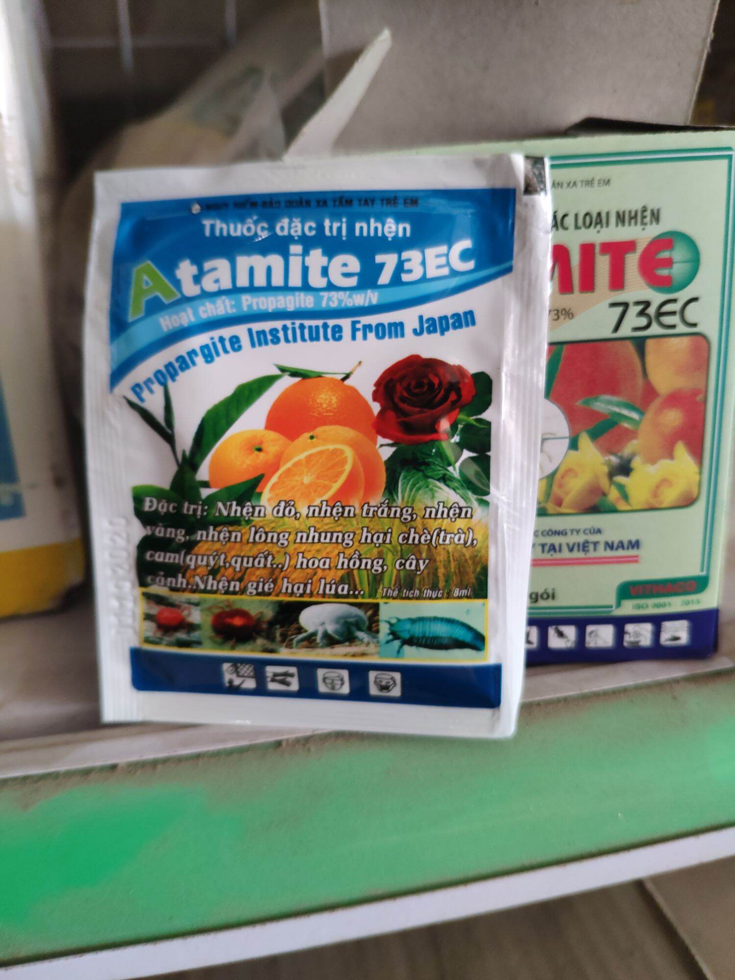 Gói trừ nhện cho hoa hồng ATAMITE 73EC