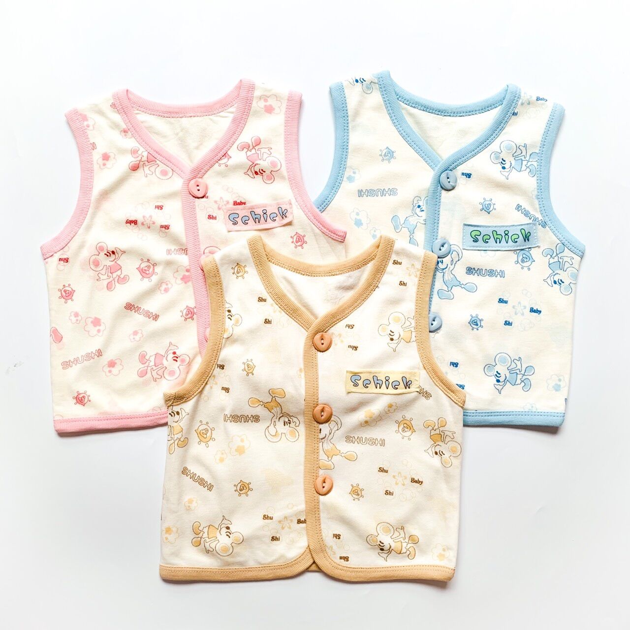 Gile cotton xuất Nhật cho bé