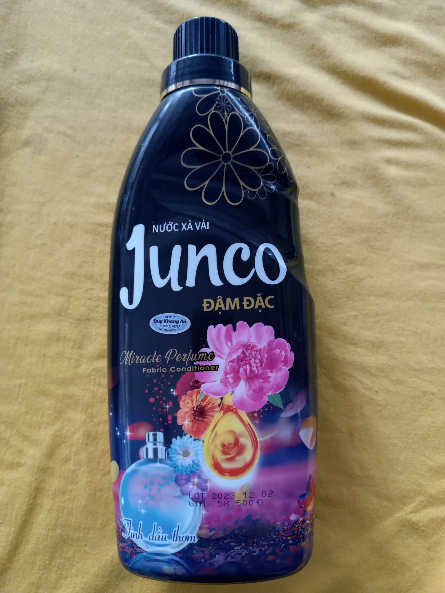 [HCM]Nước Xả Junco chai 800ml Đen