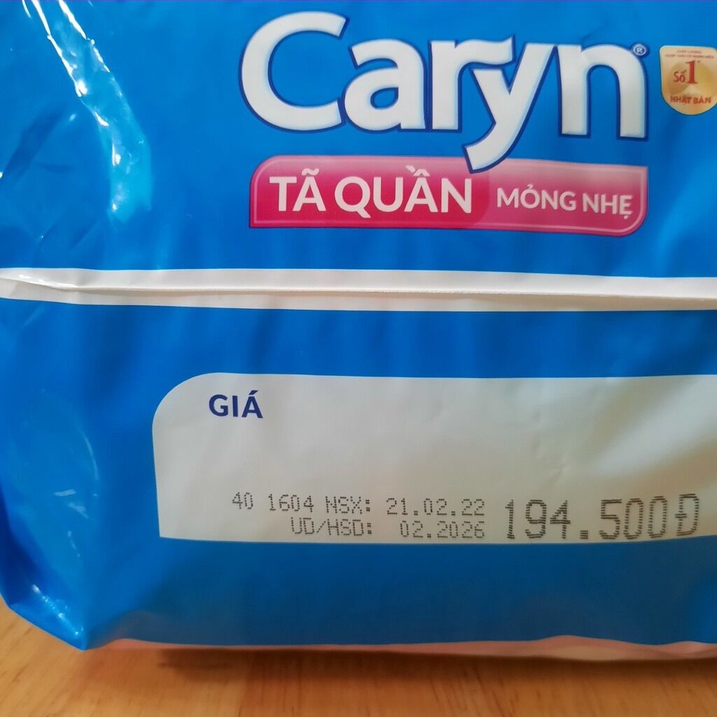 TÃ QUẦN CARYN NGƯỜI GIÀ L14, M16 (tặng thêm 2 miếng)