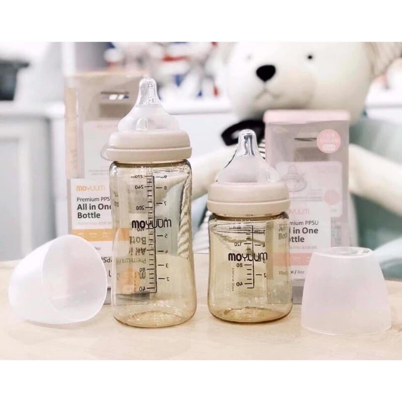 Bình sữa Hàn Quốc Moyuum xịn xò 170ml/270ml