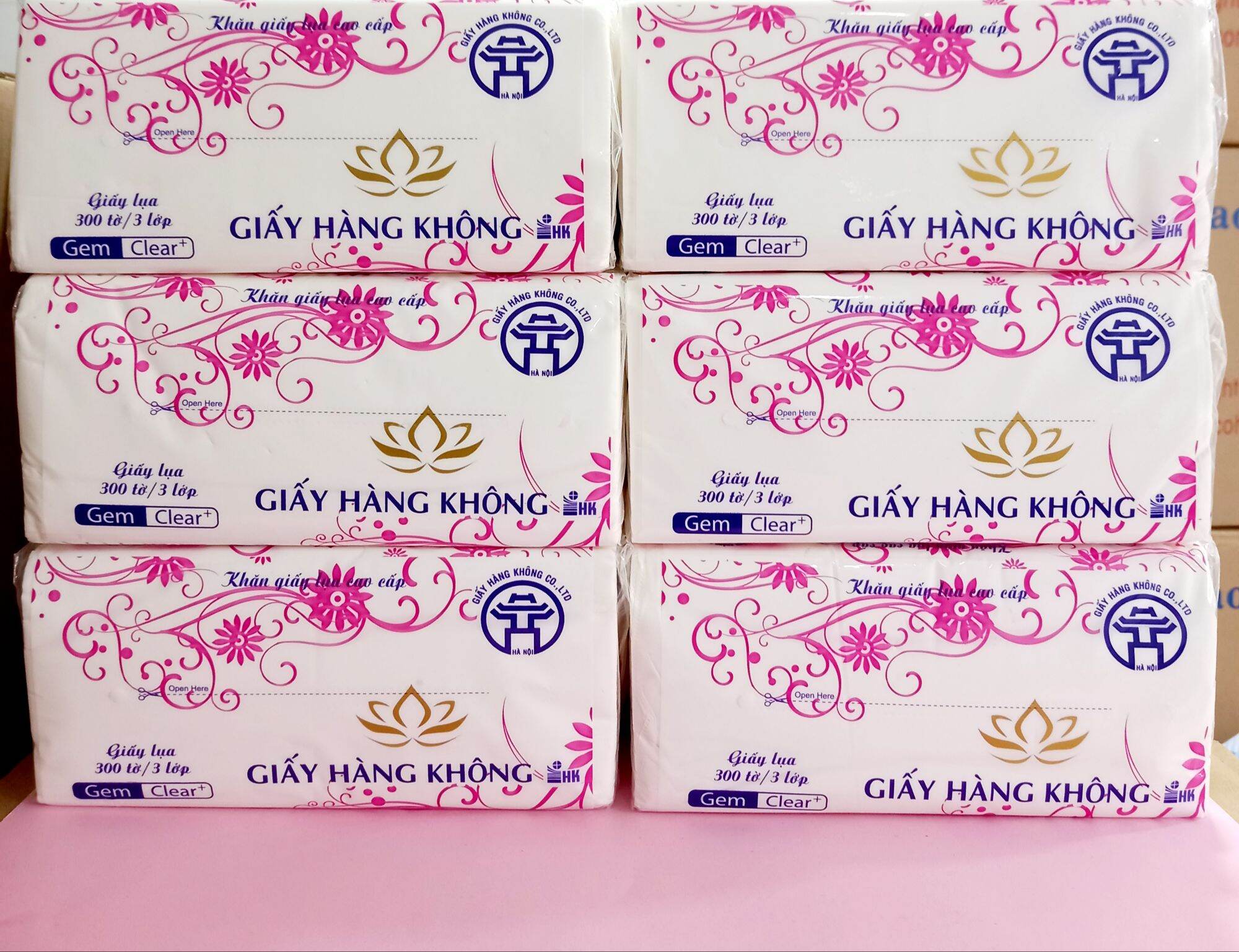 Giấy lụa Hàng Không 300 tờ hàng loại I ( Giấy lụa đẹp)