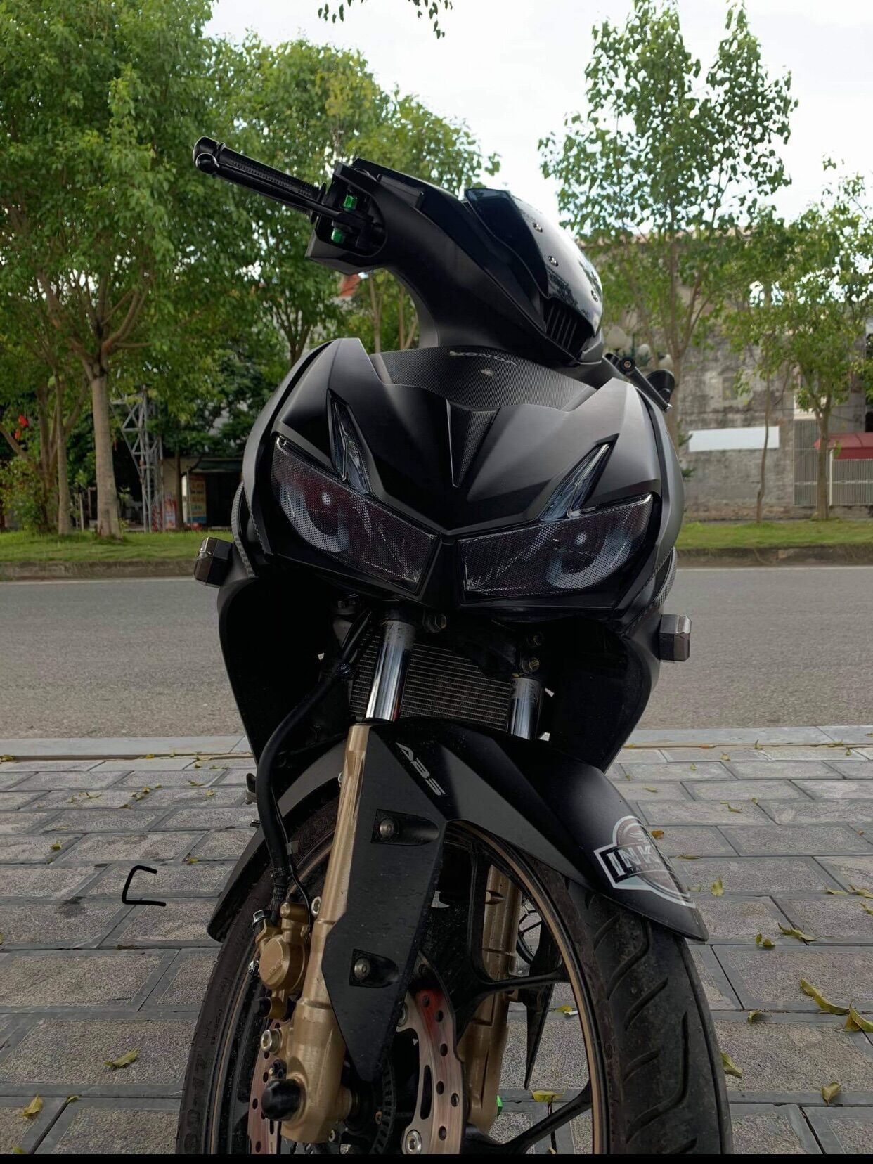 Miếng dán choá đèn xe winner X