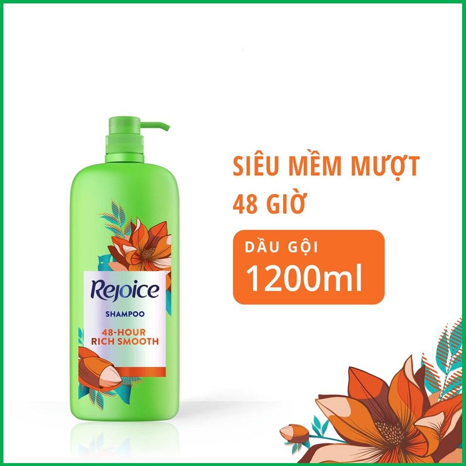 Dầu gội REJOICE Siêu Mềm Mượt 48h 1,2L