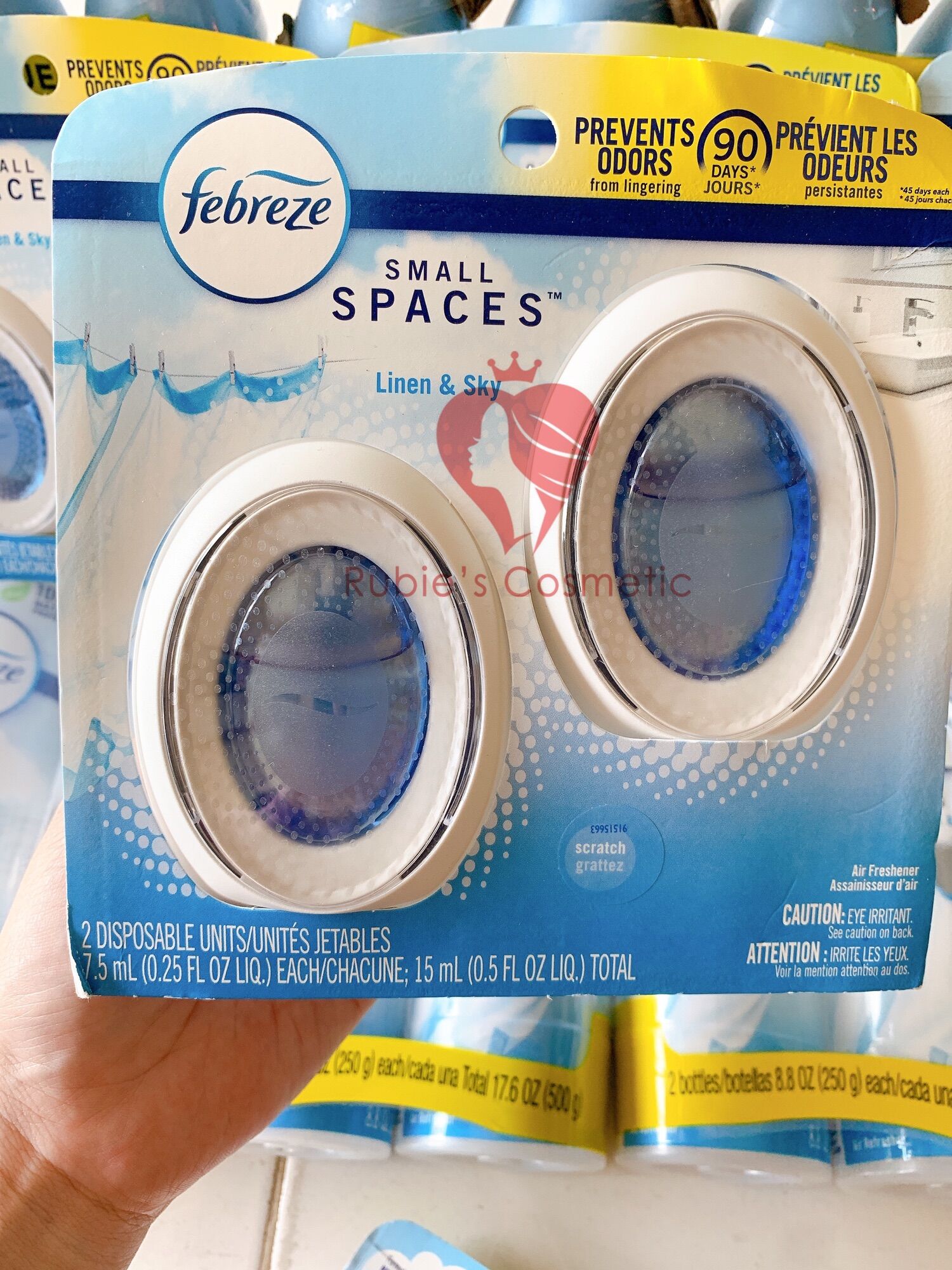 [Bill_US] Set 2 Tinh dầu thơm phòng Febreze Plug Linen & Sky