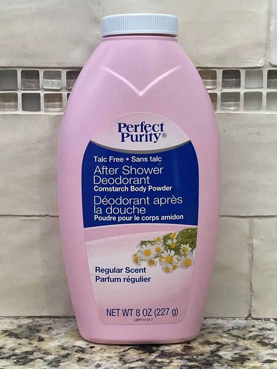 Phấn thơm đa năng hương Hoa Cúc - Perfect Purity Talc Free After shower Deodorant Body Powder 227grs