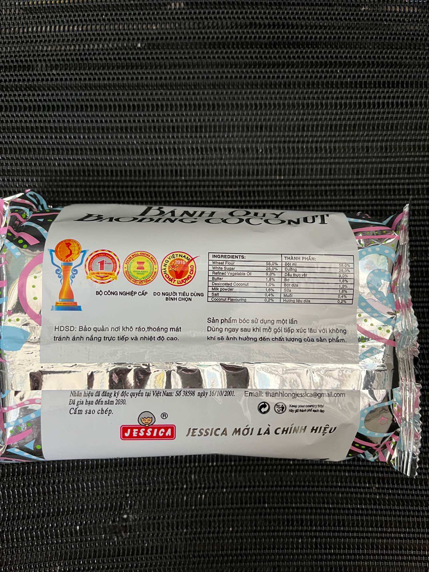 Bánh bạc tròn - bánh quy đường