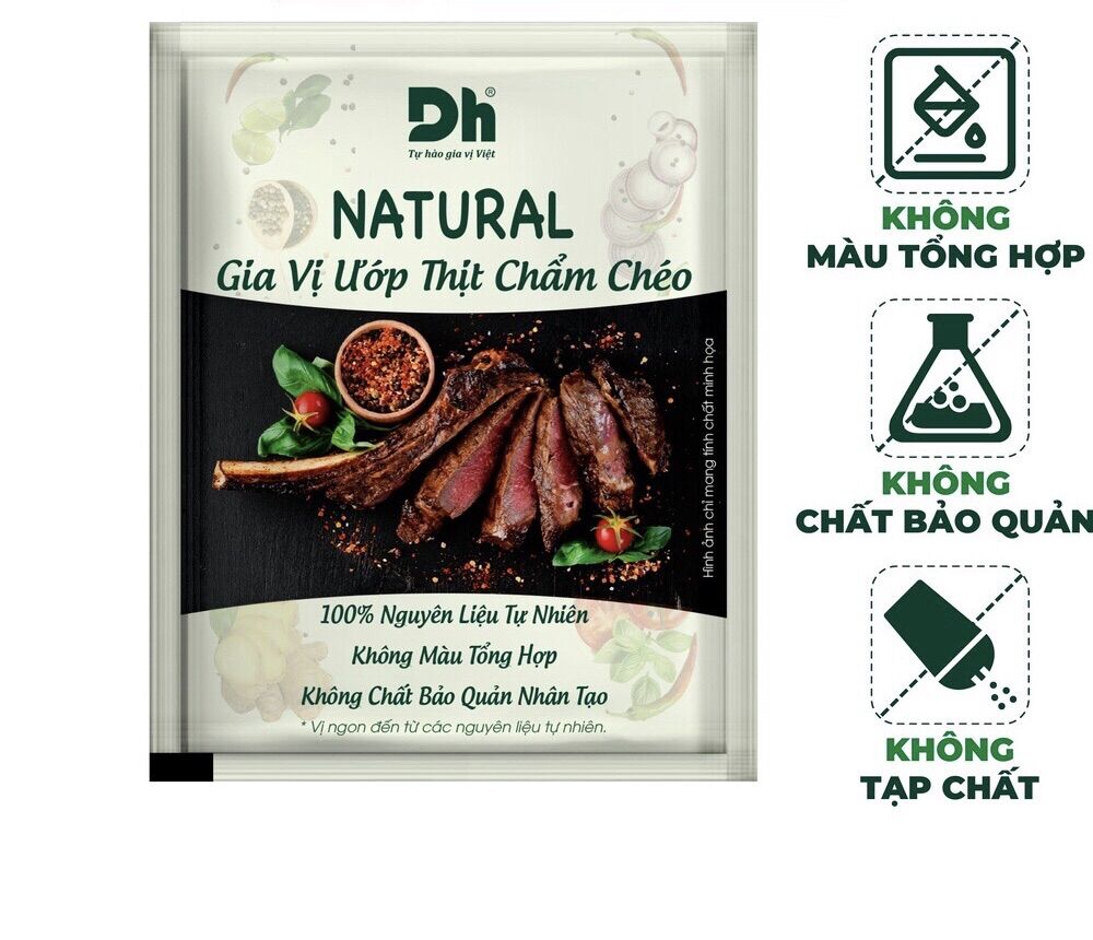 Natural Gia vị ướp Chẩm Chéo Dh Foods