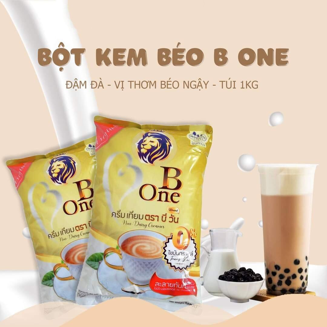 Bột kem béo B one Bone túi 1kg - Nguyên liệu pha trà sữa thơm ngon