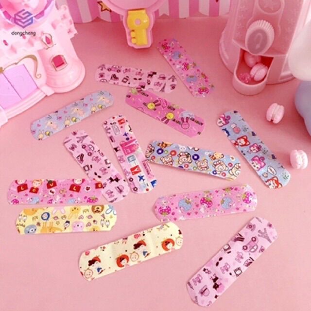 Set 10 băng dán cá nhân siêu cute
