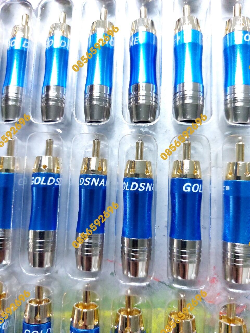 Đầu jack cắm bông sen av, bộ 4 chiếc