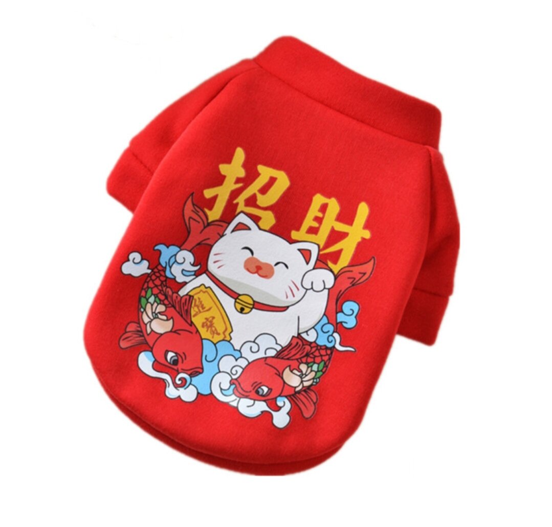 (HCM) Áo Nón Tết cho thú cưng chó mèo