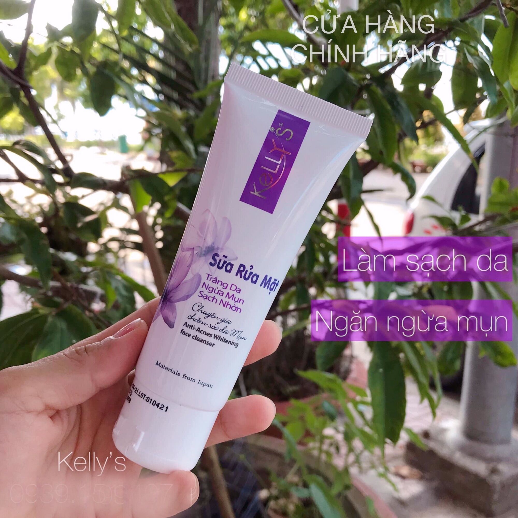 Sữa Rửa Mặt Mụn Và Chống Mụn - Chiết Xuất Tinh Dầu Nghệ Miss White