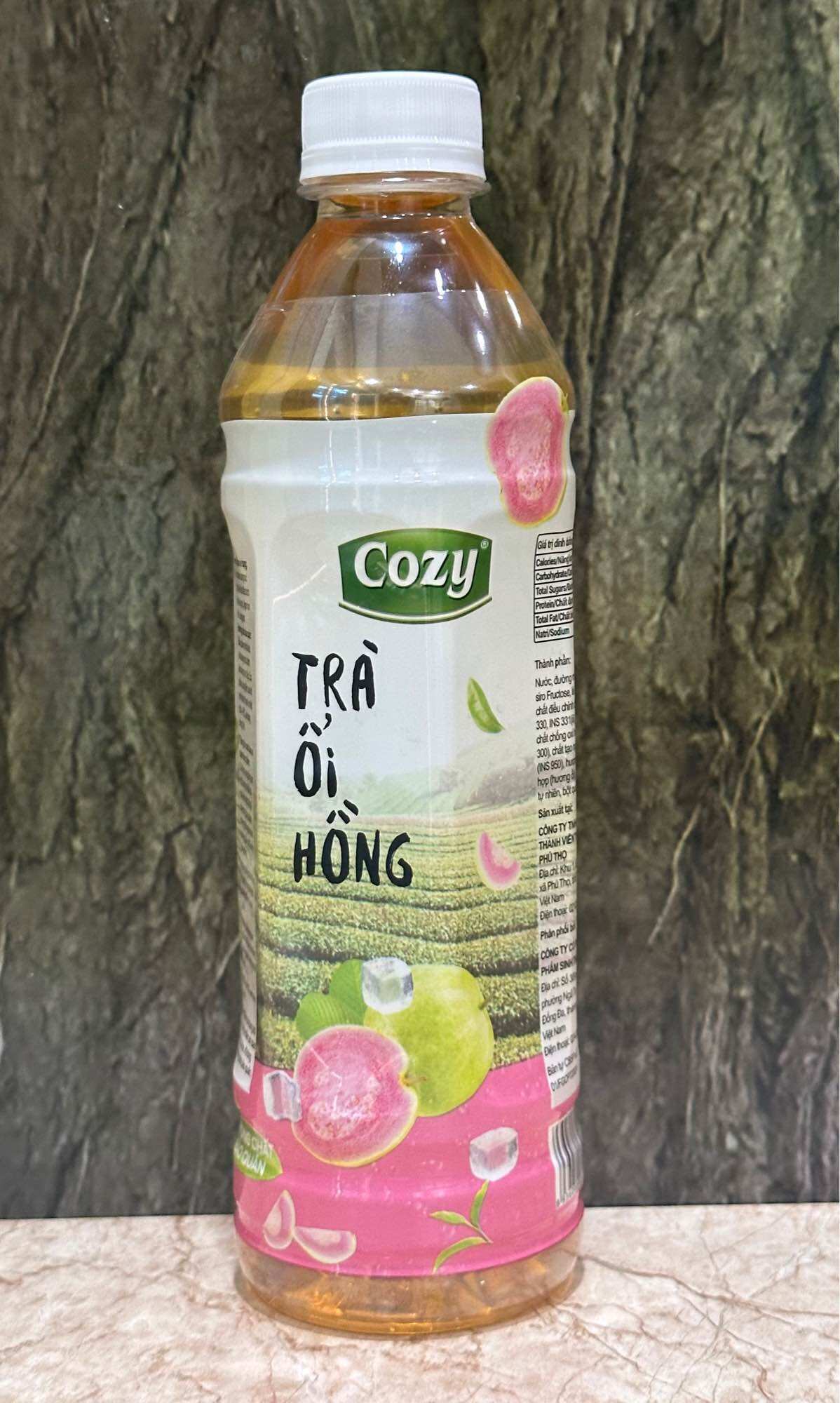 1 Thùng COZY Trà Ổi Hồng /24 Chai x 445ml