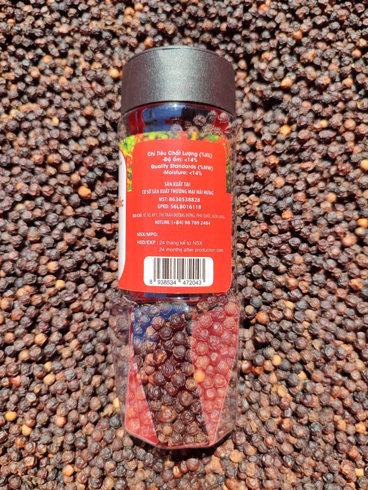 Tiêu đỏ Phú Quốc 100g hũ nhựa