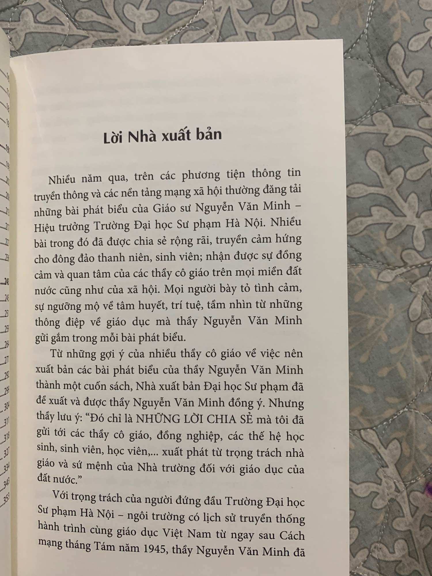 Những lời chia sẻ ( bìa cứng)