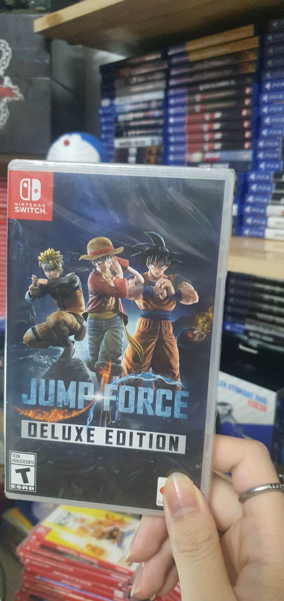 game switch jumpforce deluxe edition  new