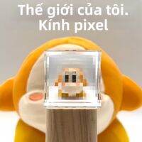WOWEIAOKUANG | Móc Khóa Sáng Tạo Minecraft Mosaic Pixel