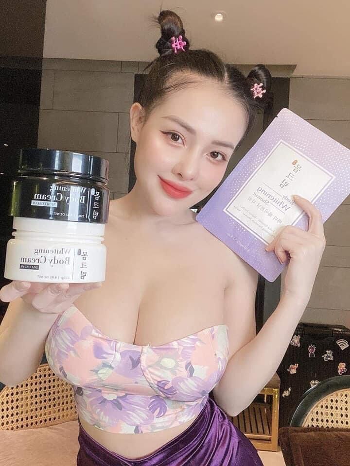 Combo kem dưỡng trắng da toàn thân NGÀY + ĐÊM (tặng set tắm trắng)