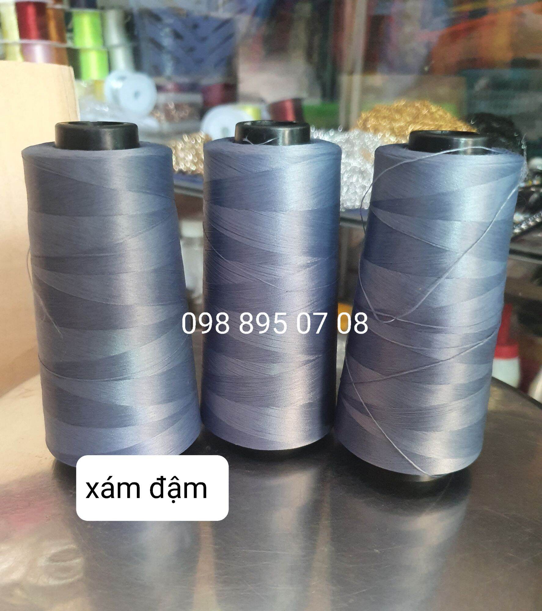 SÉT 3 CUỘN CHỈ TƠ VẮT SỔ.CUỐN LAI (5000M)