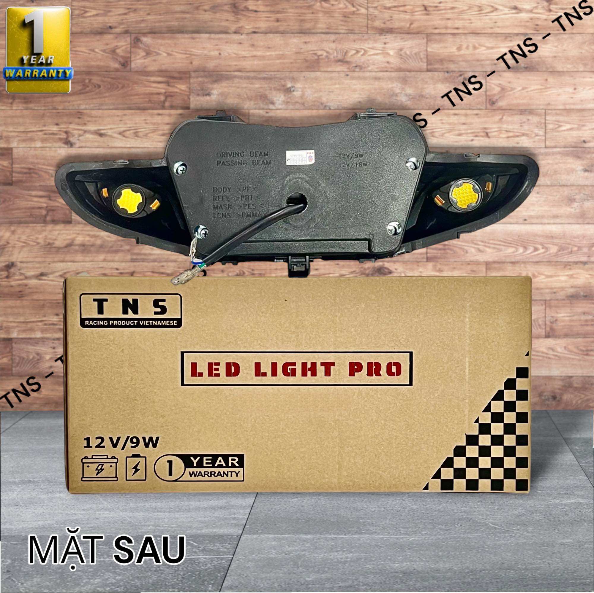 Pha choá đèn led 2 tầng PRO Wave Alpha - Wave Zx nhỏ 2 bóng