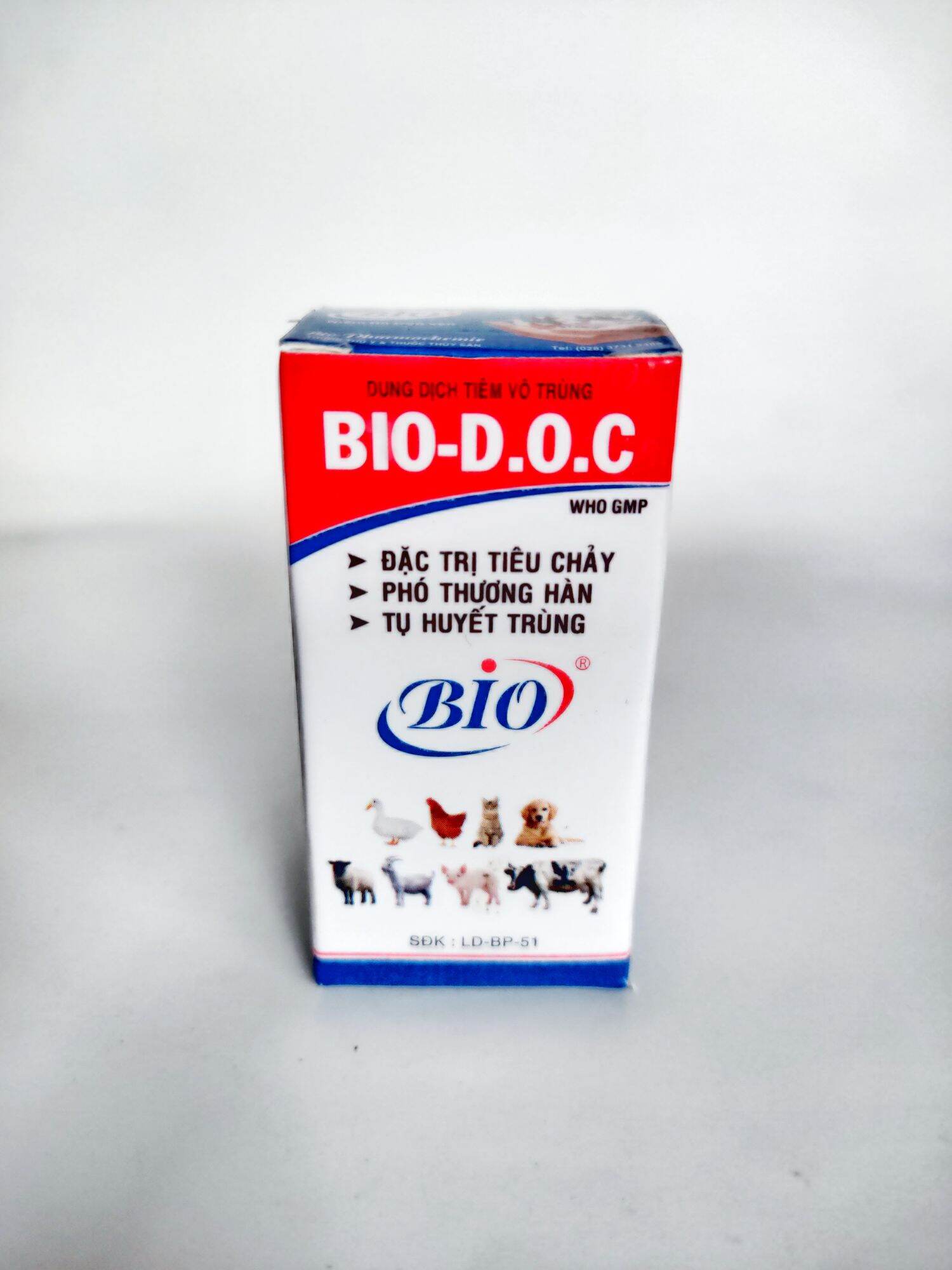 BIO D.O.C tụ huyết trùng cho gà chọi lọ 20ml