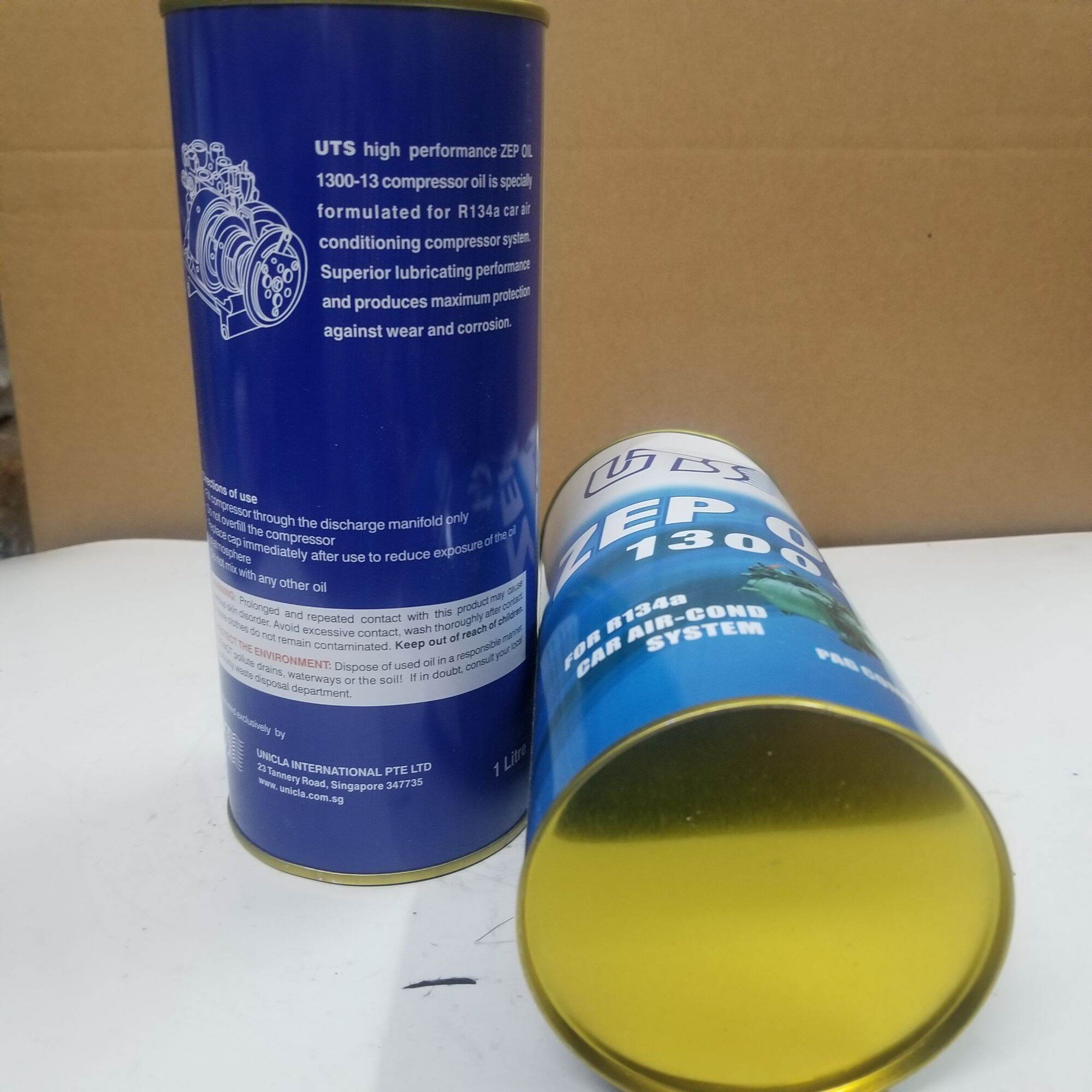 Dầu xanh  UTS 1lít zep oil