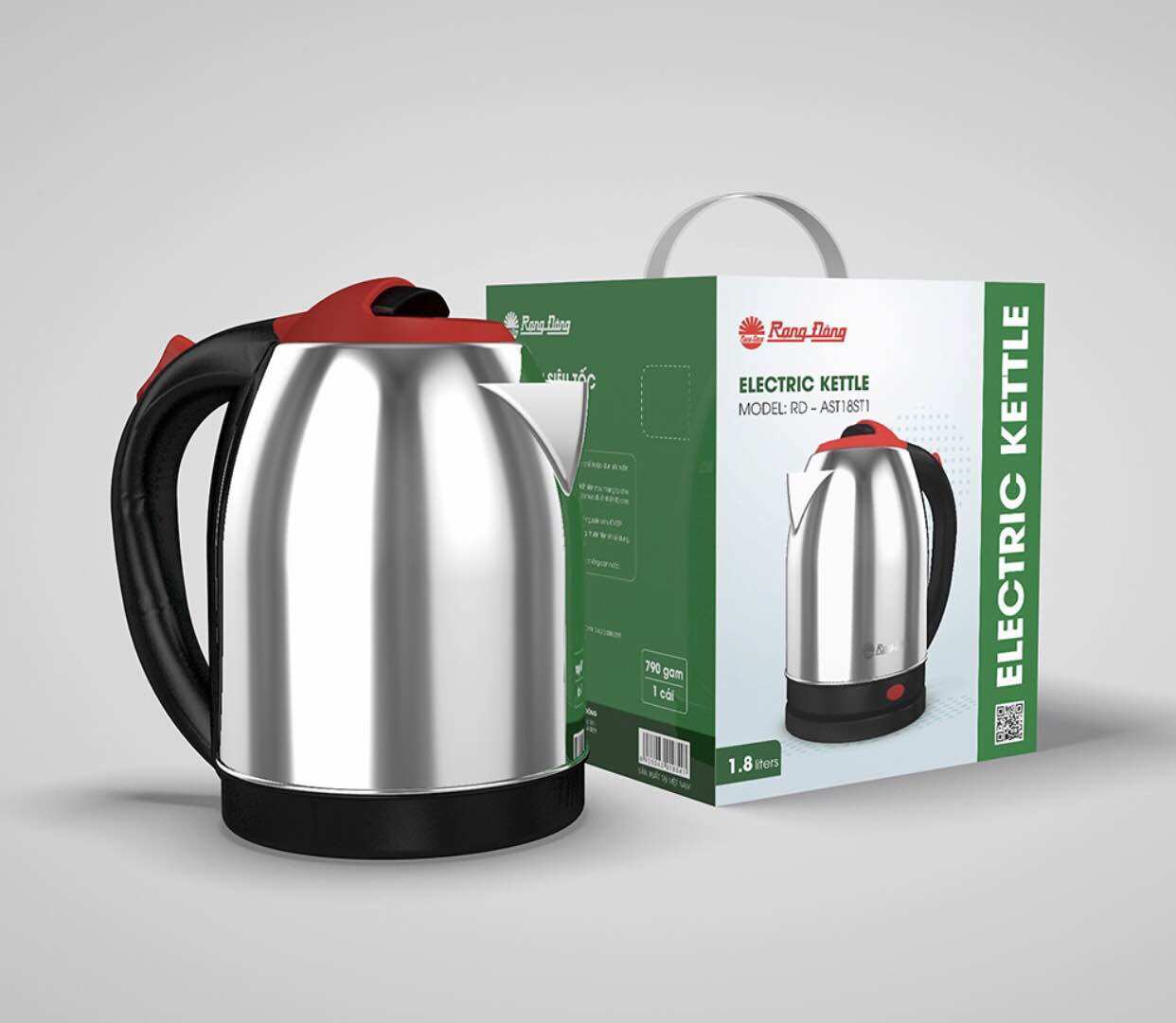 Ấm đun siêu tốc rạng đông 1.8l