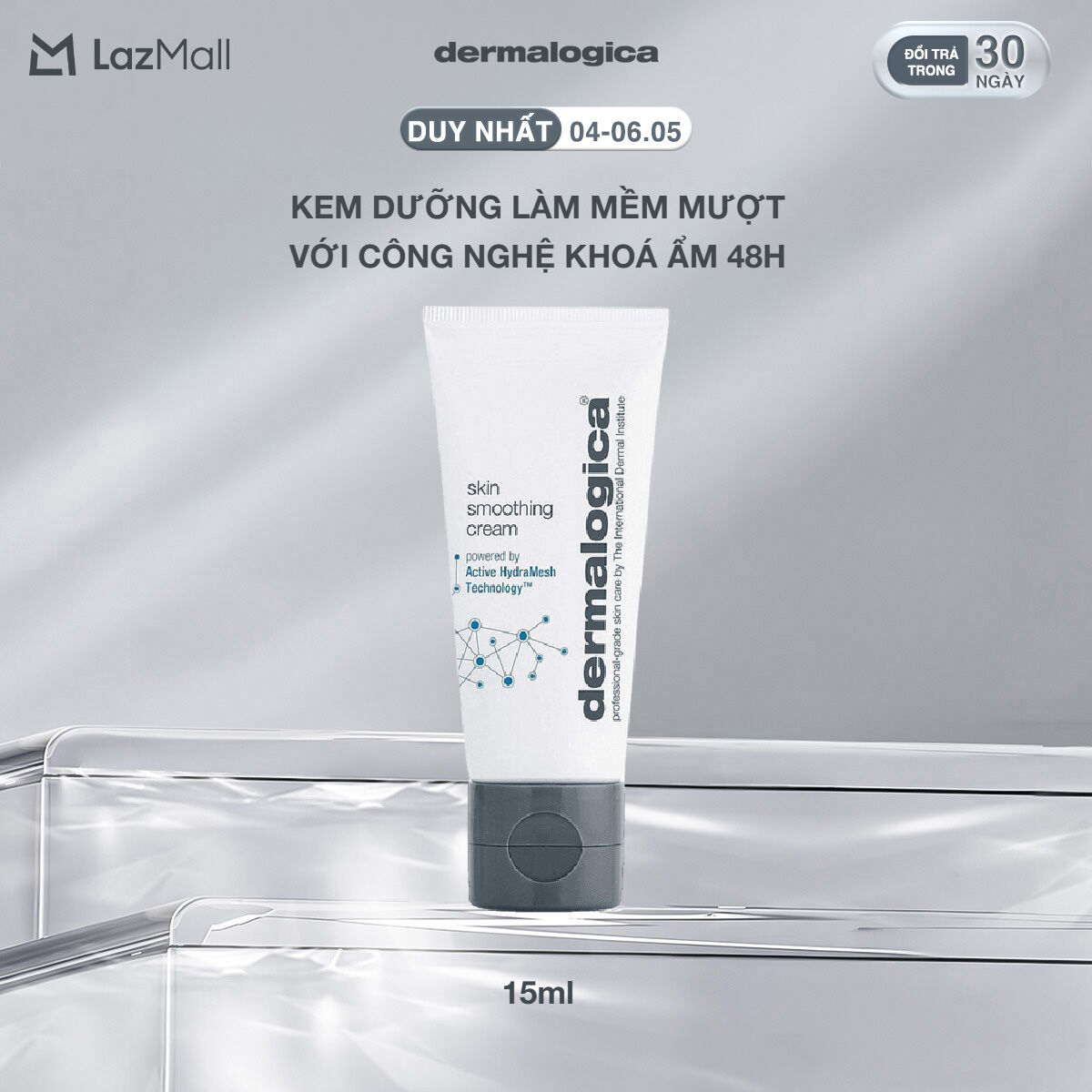 Kem dưỡng da Dermalogica Skin Smoothing Cream Travel size 15ml