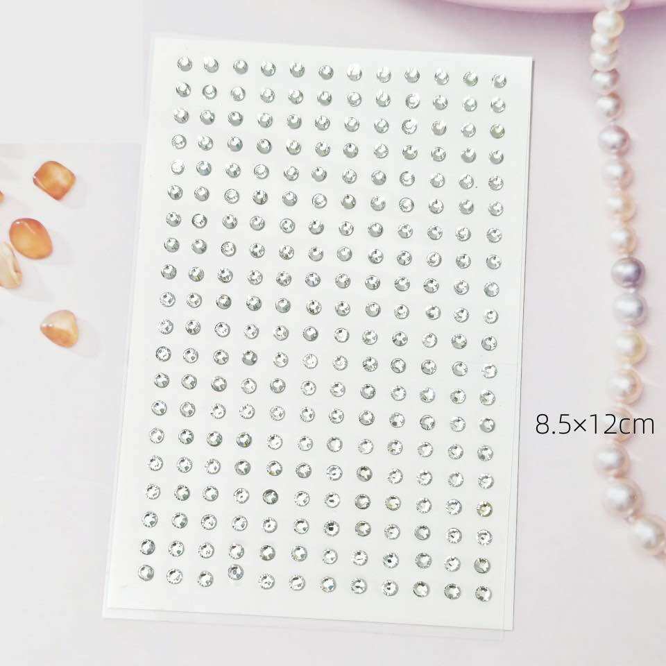 Đá đính mặt trang điểm/makeup bling bling tấm 240 hạt
