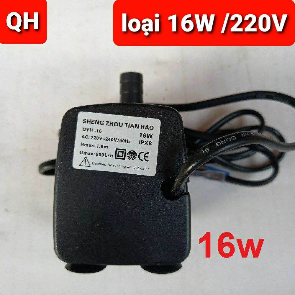 BƠM NƯỚC BỂ Cá - QUẠT ĐIỀU HÒA 16w /220v
