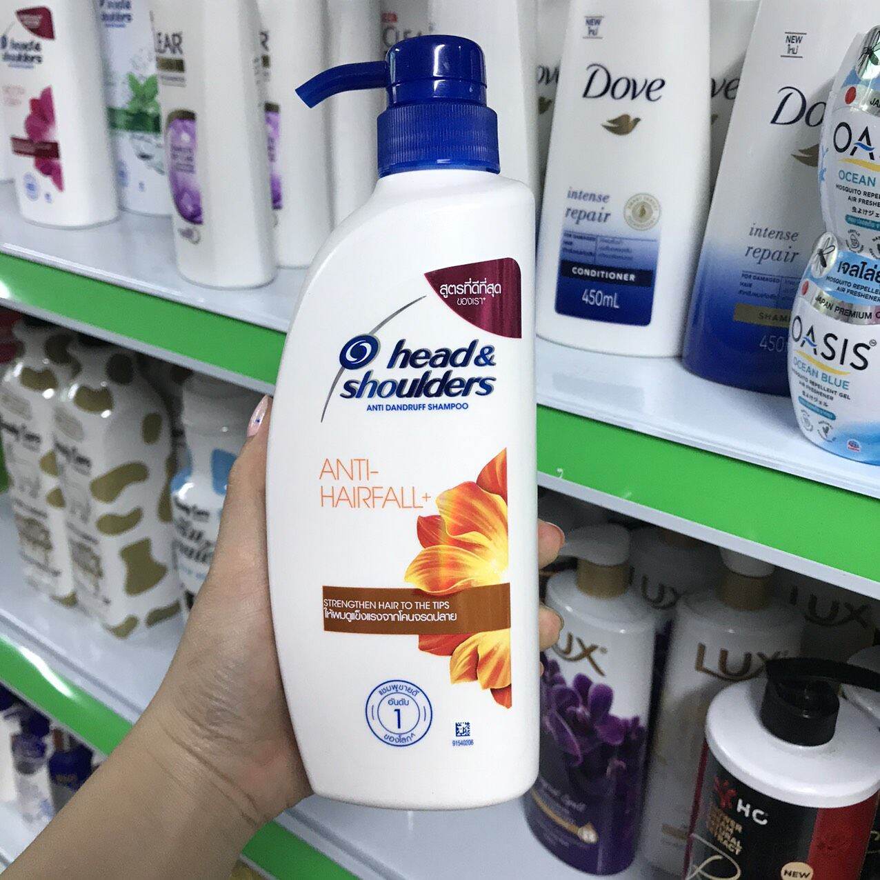 [HCM]Dầu gội head and shoulder Thái Lan 450ml